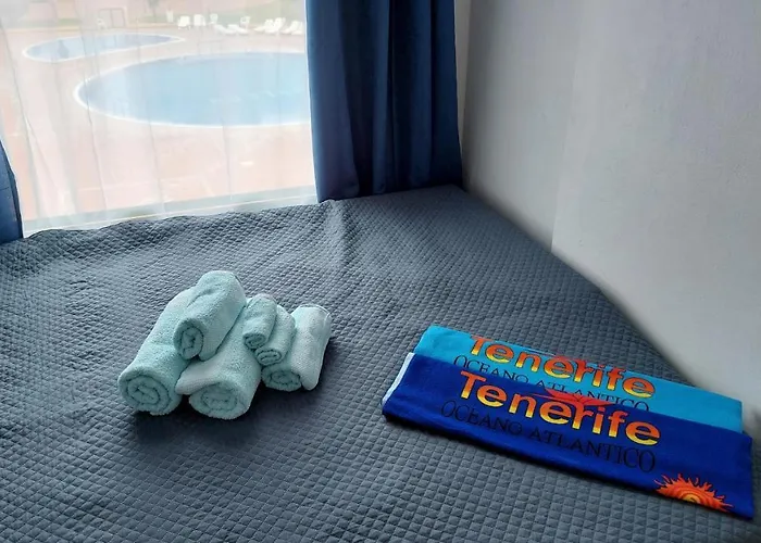 Daire South Tenerife 2 Bedrooms With Sunny Terrace And Amazing Views To Teide And Pool