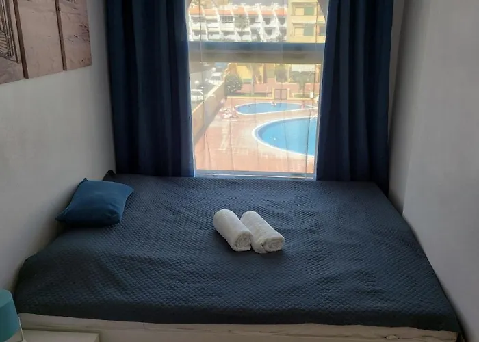 Lejlighed South Tenerife 2 Bedrooms With Sunny Terrace And Amazing Views To Teide And Pool