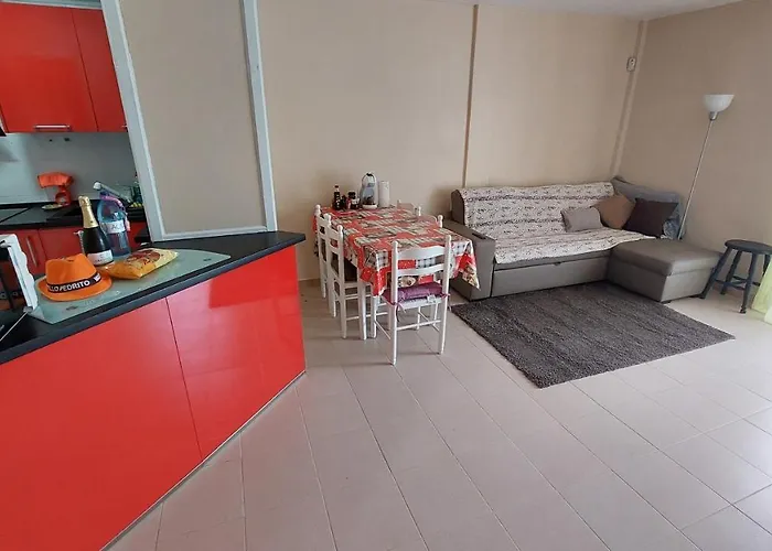 South Tenerife 2 Bedrooms With Sunny Terrace And Amazing Views To Teide And Pool * 德尔锡伦西奥海岸